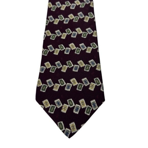 Vintage Ralph Lauren Chaps Silk Tie Quiet Luxury Old Money Striped Forma… - Picture 5 of 9